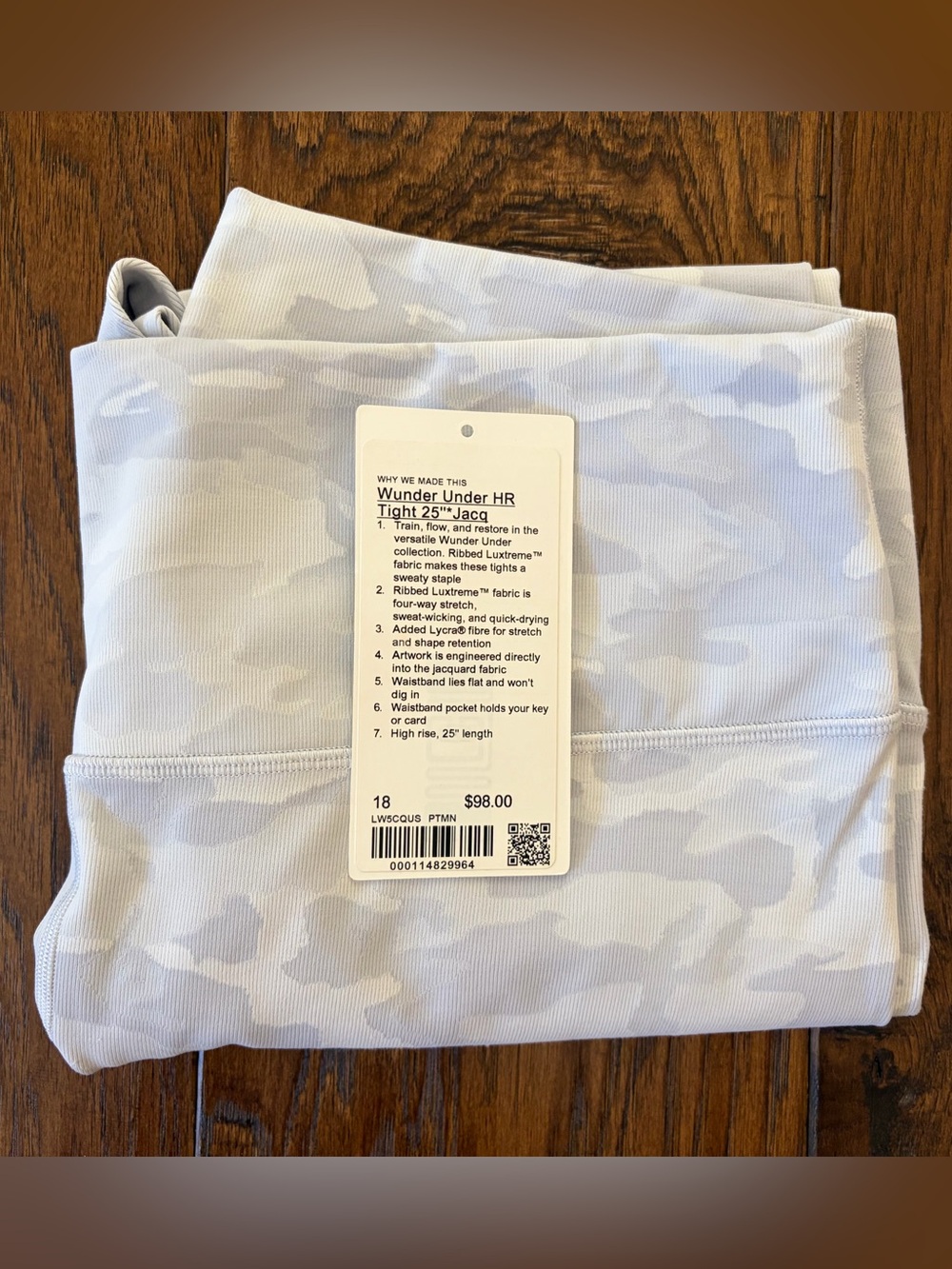 Lululemon Wunder Under High-Rise Tight 25”Jaq Leggings